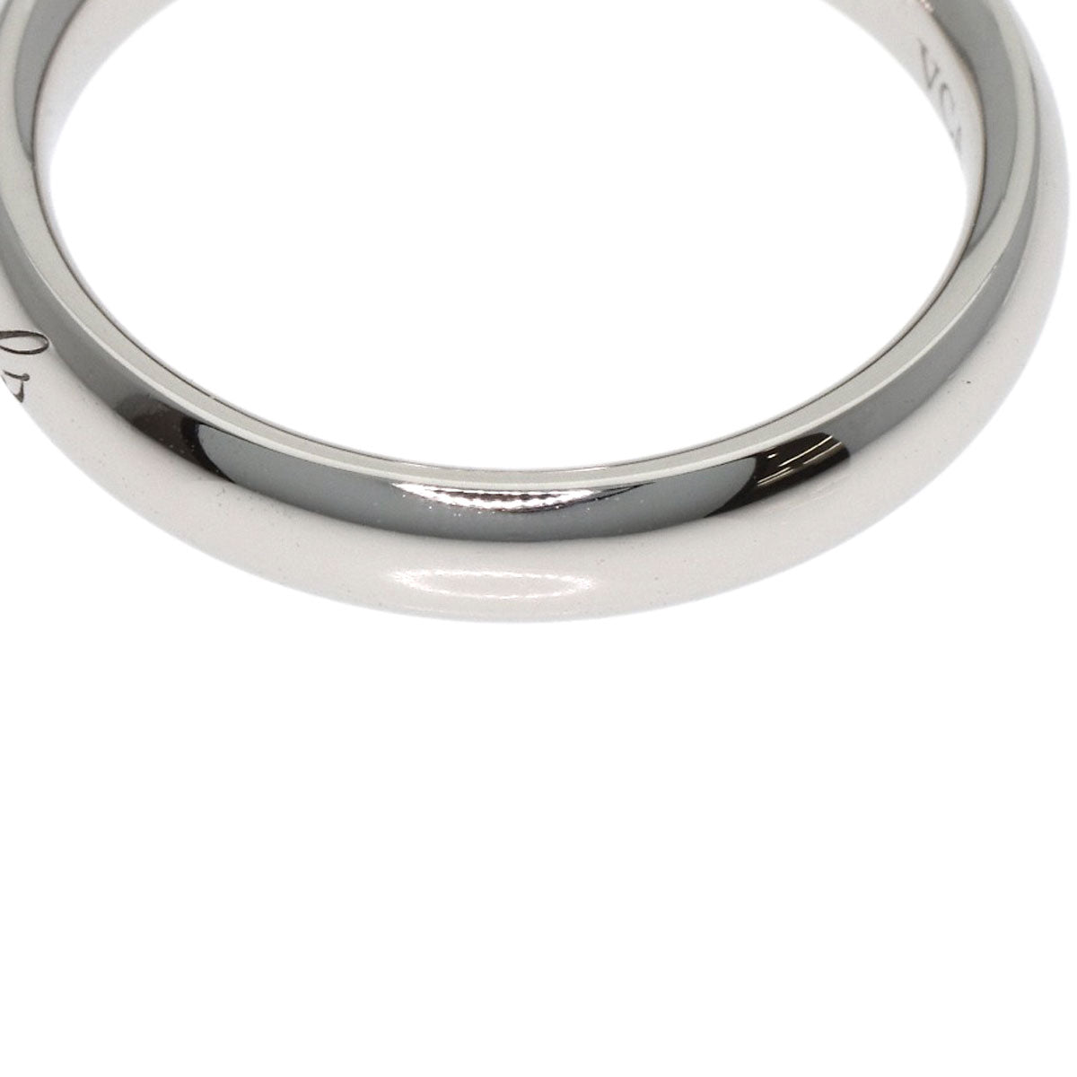 ヴァンクリーフ&アーペル シニアチュール #47 リング・指輪 プラチナPT950 レディース 【中古】【Van Cleef & Arpels】