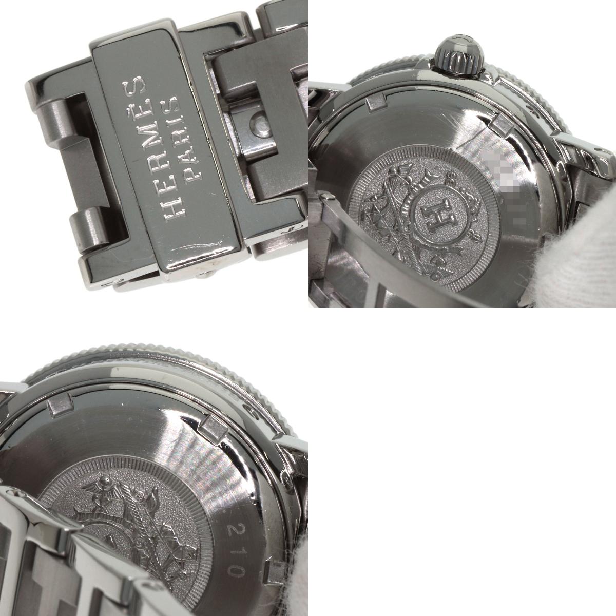 HERMES Clipper diver Watches CL5.210 Stainless Steel/Stainless Steel Ladies