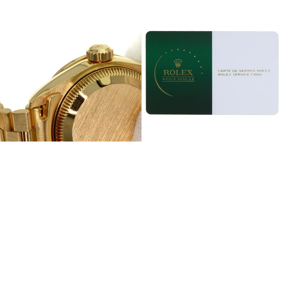 ROLEX DATEJUST 10P Diamond Watches 69068G K18 Yellow Gold/18K Yellow Gold Ladies