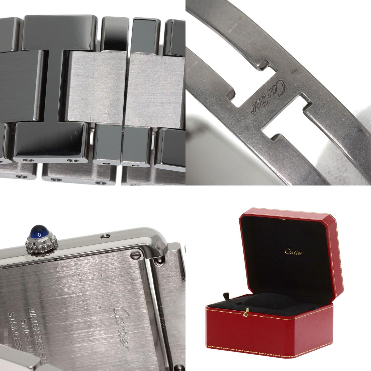 CARTIER Tank solo LM Watches W5200014 Stainless Steel/Stainless Steel mens