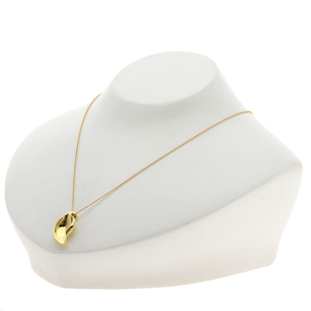 ティファニー リーフ エルサペレッティ ネックレス K18イエローゴールド レディース 【中古】【TIFFANY&Co.】