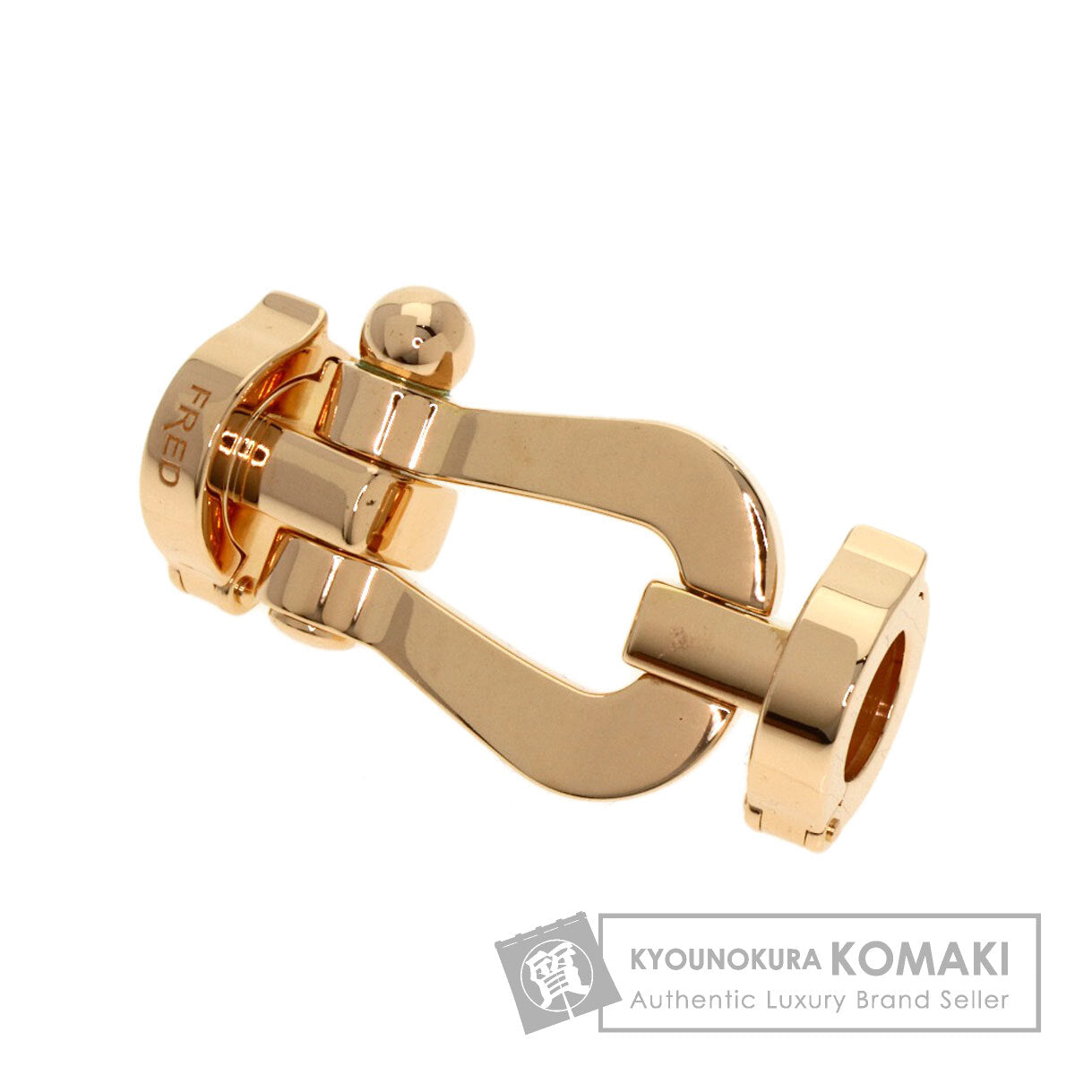 FRED Bracelet Force 10 Large Model Buckle Only K18 Pink Gold