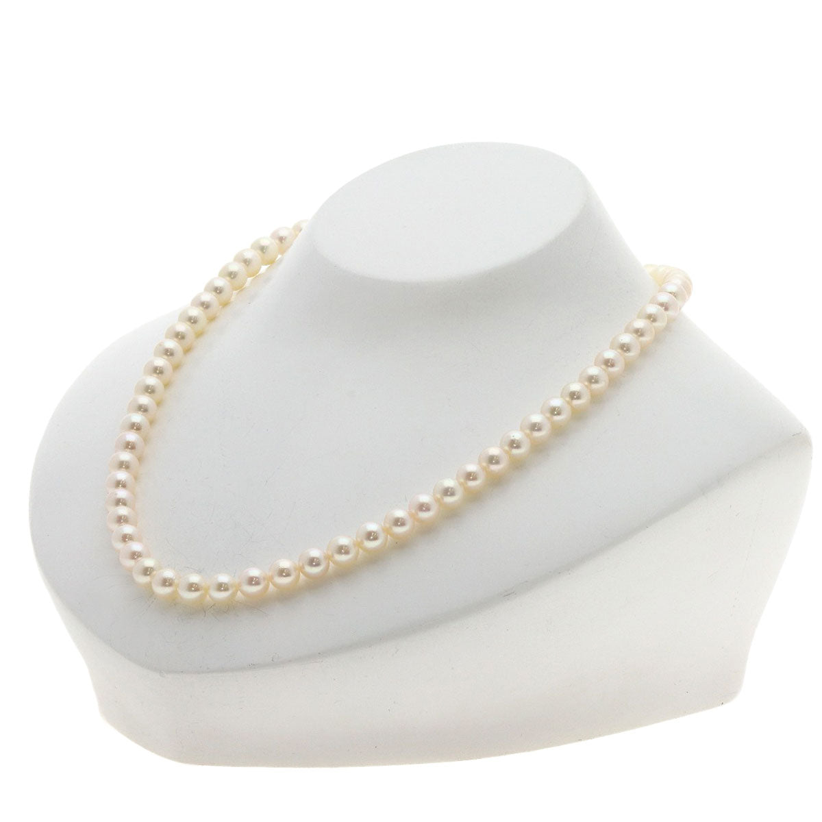 タサキ パール 真珠 ネックレス シルバー レディース 【中古】【TASAKI】