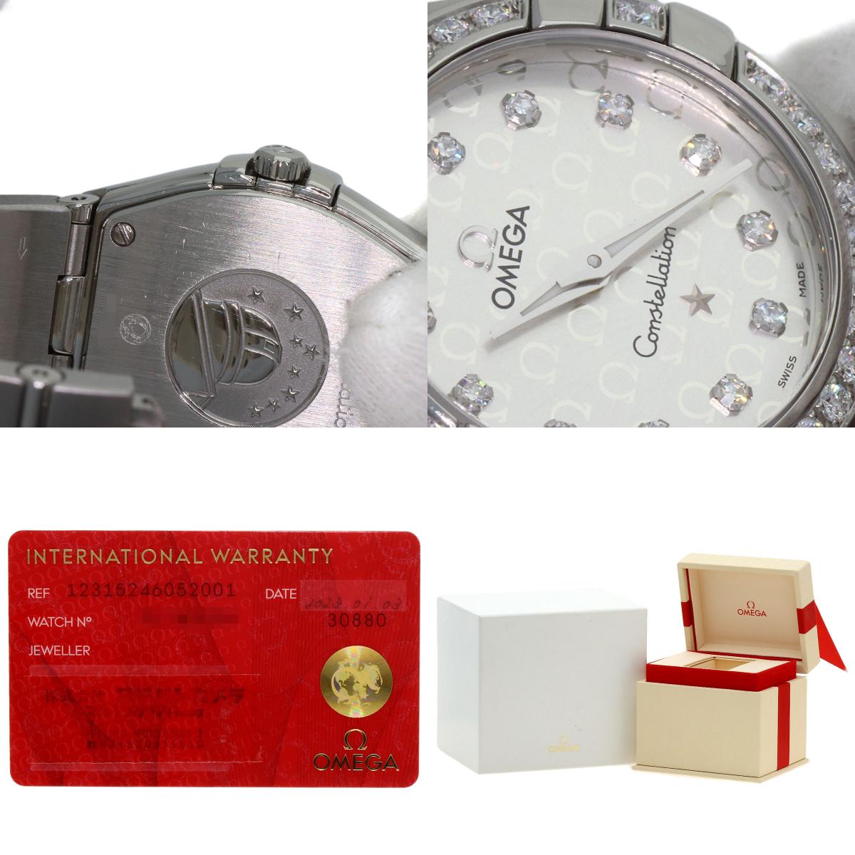 OMEGA Constellation 0.9" Brushed Watches 123.15.24.60.52.001 Stainless Steel/Stainless Steel Ladies