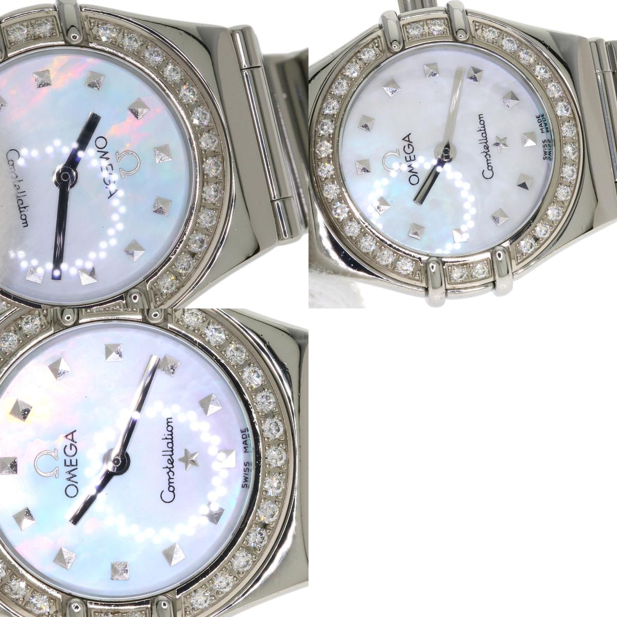 OMEGA Constellation DiamondBezel Watches 1465.71 Stainless Steel/Stainless Steel Ladies