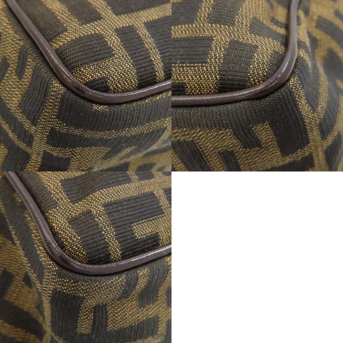 フェンディ ズッカ柄 2WAY ハンドバッグ キャンバス レディース 【中古】【FENDI】