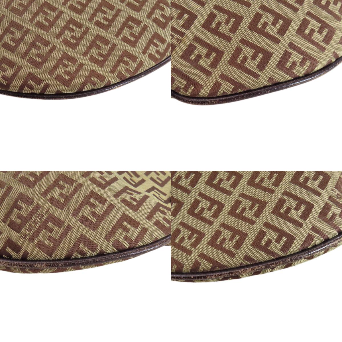 フェンディ ワンショルダー ズッキーノ ショルダーバッグ キャンバス レディース 【中古】【FENDI】