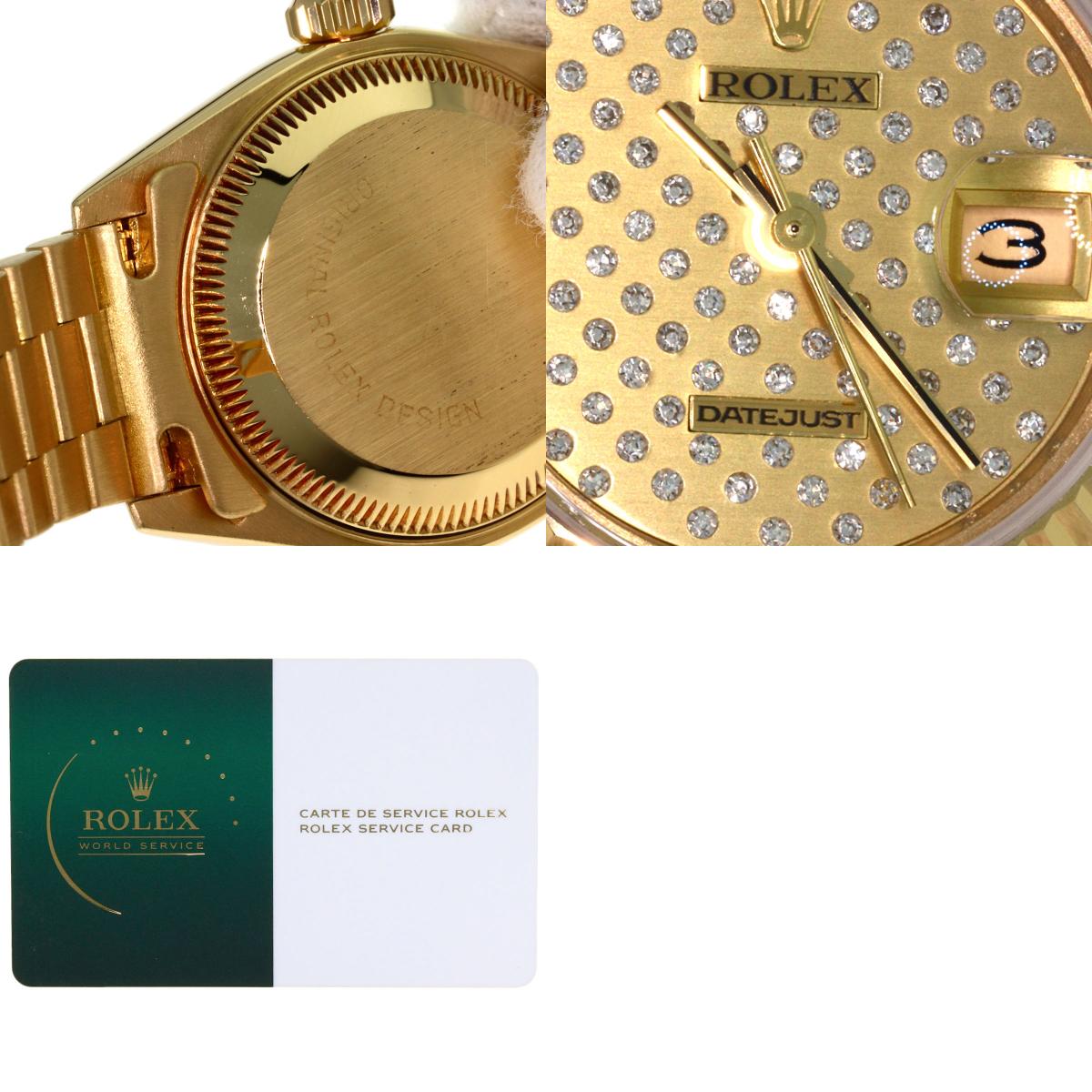 ROLEX Pleiades dial with original diamonds Watches 69178 K18 Yellow Gold/K18YGxDiamond Ladies