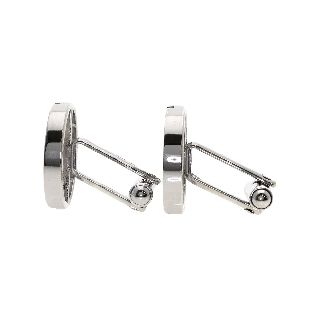 Dunhill cuffs d logo Silver mens