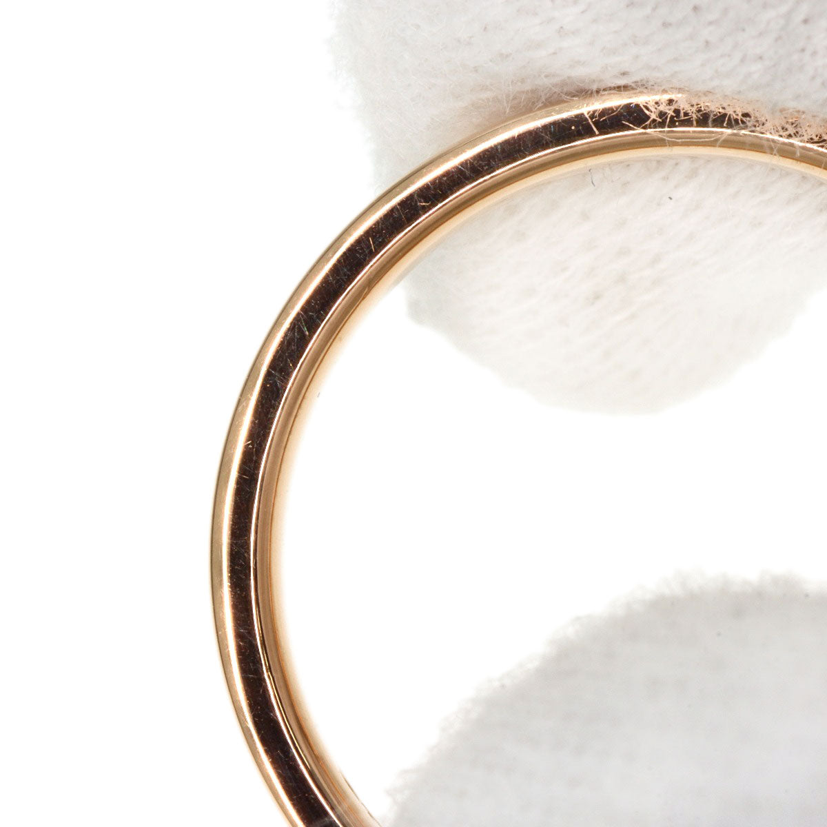 TIFFANY&Co. Ring Flat band K18 Pink Gold Ladies