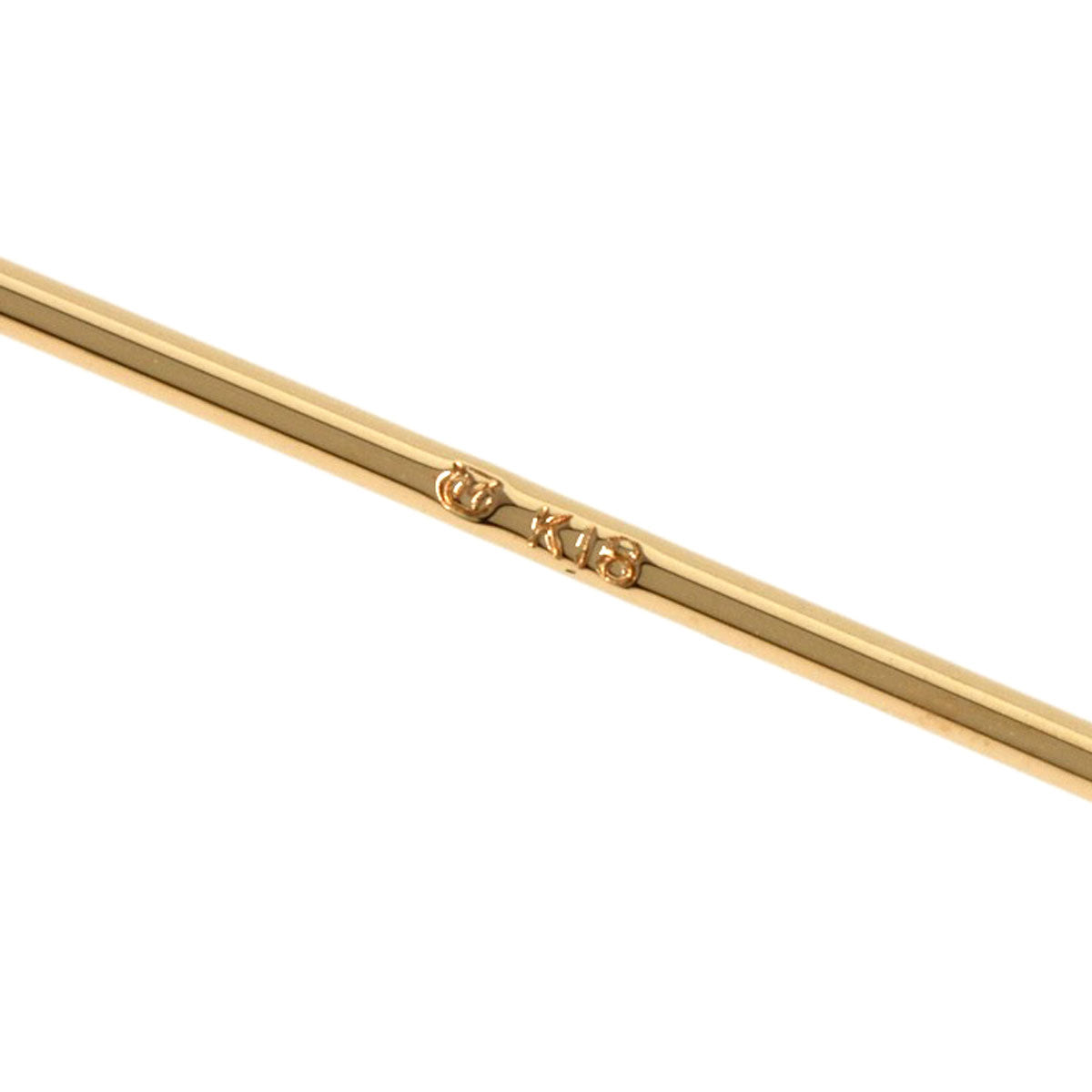 MIKIMOTO Brooch Pearl Pearl Pin Brooch K18 Yellow Gold Ladies