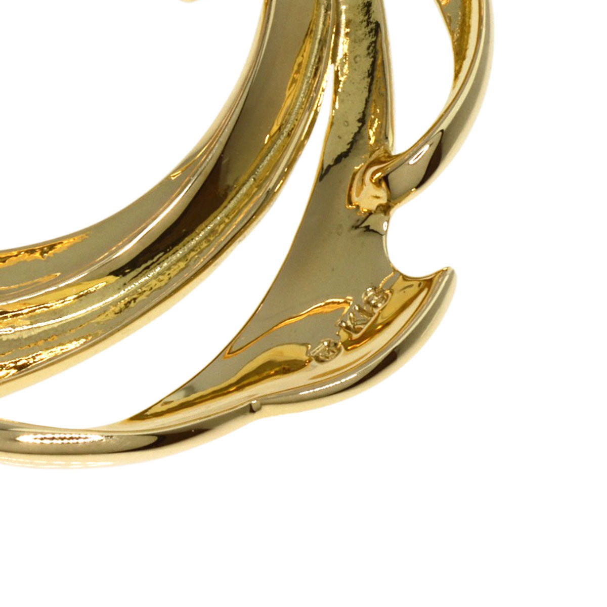 MIKIMOTO Brooch Pearl Pearl K18 Yellow Gold Ladies