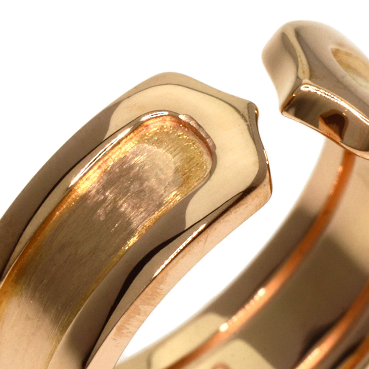 CARTIER Ring C2 Ring SM #48 K18 Pink Gold Ladies