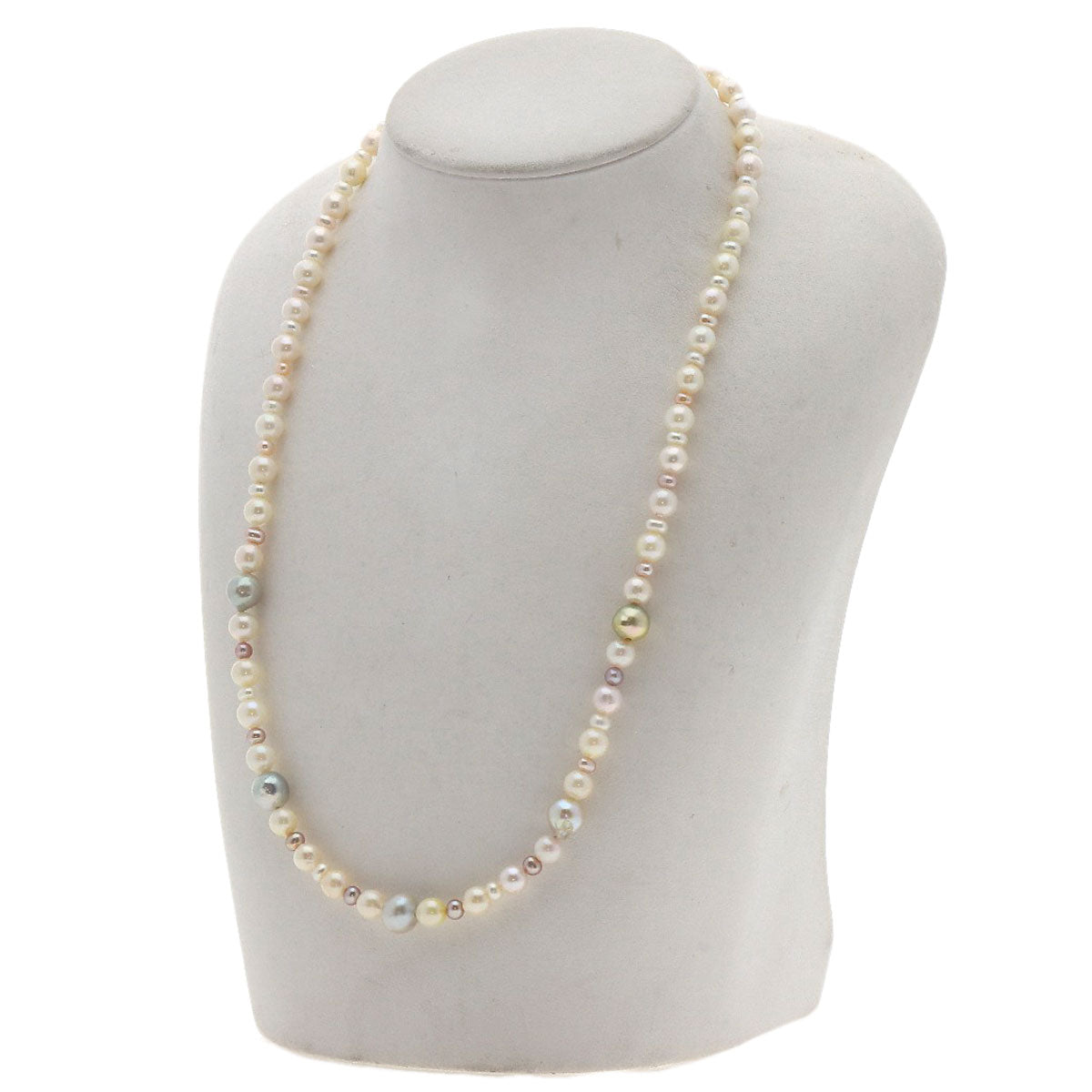Freshwater Pearl Pearl Necklace Silver 25.8g Ladies