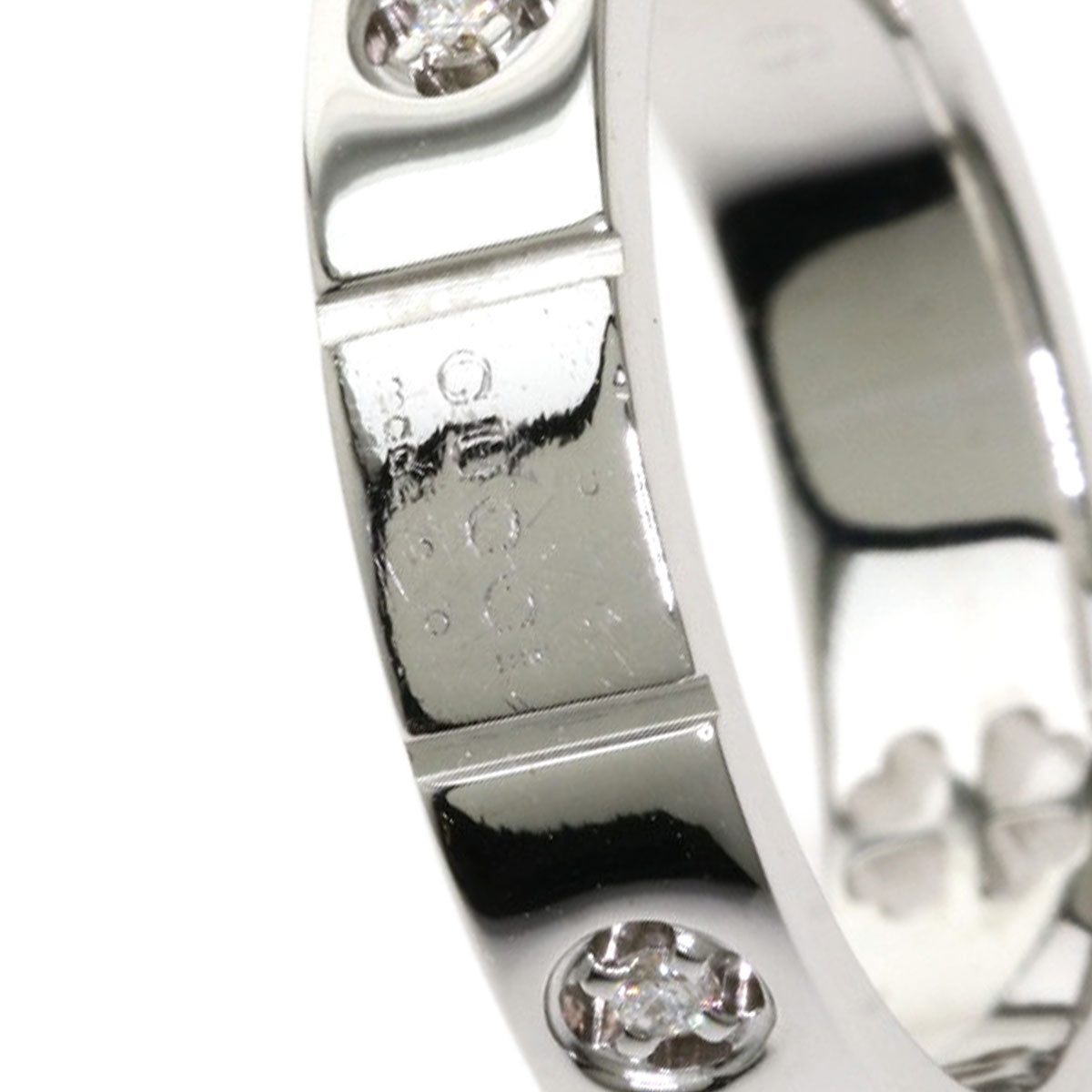 GUCCI Ring Icon Amor Forever Diamond K18 White Gold Ladies