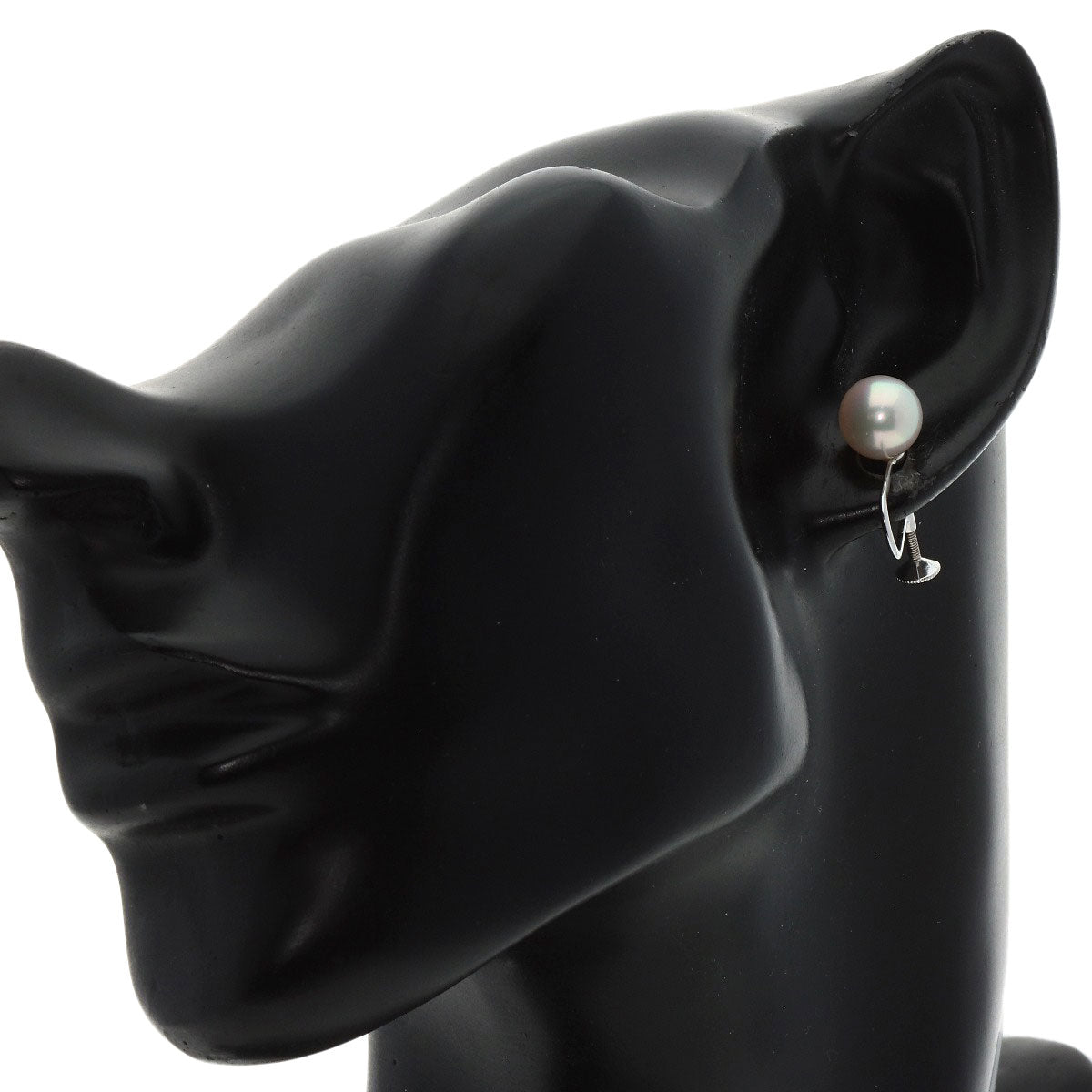 MIKIMOTO Earring Akoya pearl Pearl K18 White Gold Ladies