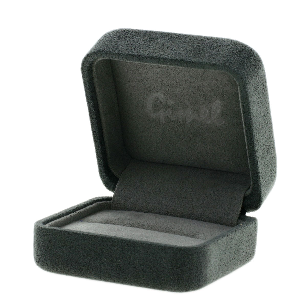 Gimel Ring Emerald Diamond K18 Yellow Gold Ladies