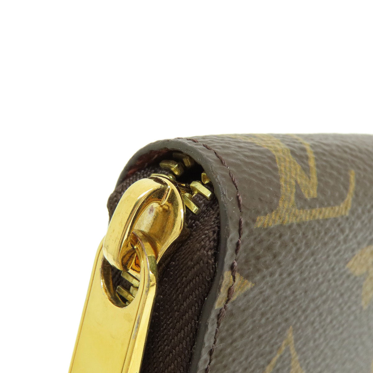 LOUIS VUITTON M42616 Long wallet (with coin pocket) Zippy Wallet Monogram Monogram canvas Ladies