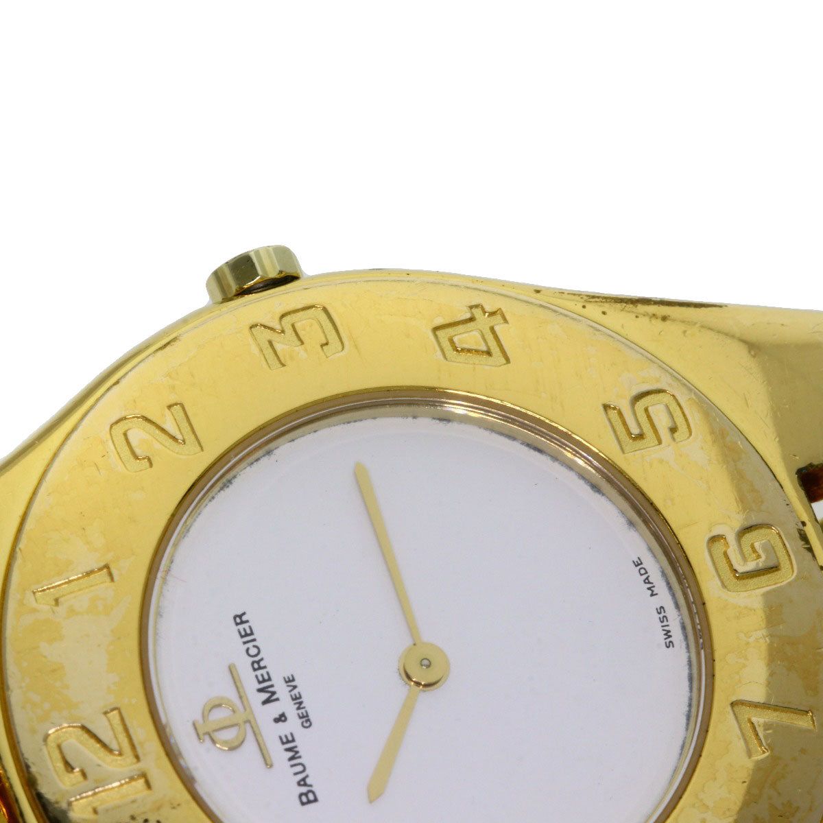 Baume & Mercier Linea Watches Gold Plated/Gold Plated Ladies