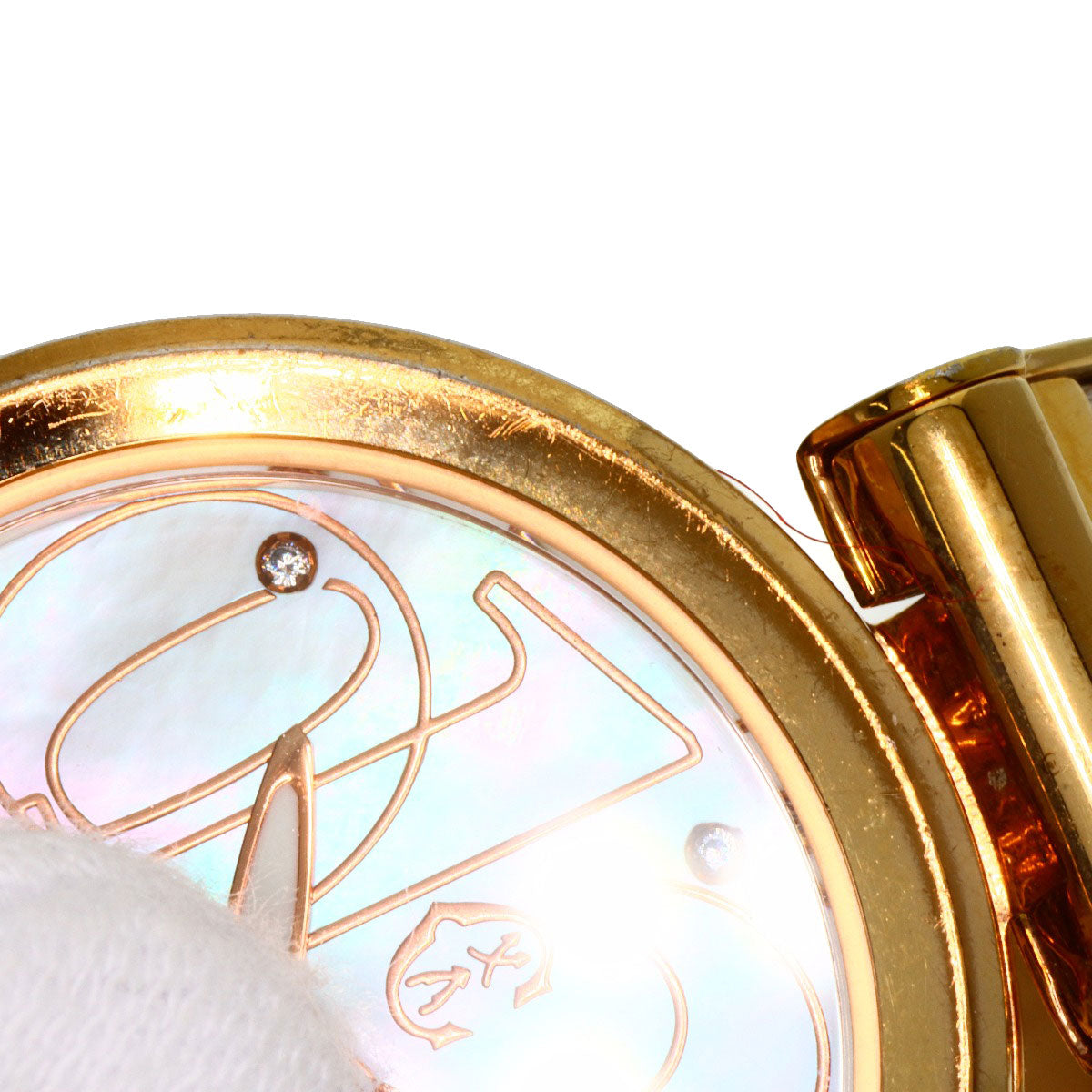 PHILIPPE CHARRIOL Forever Watch Watches FE32 Gold Plated/SSxGP Ladies