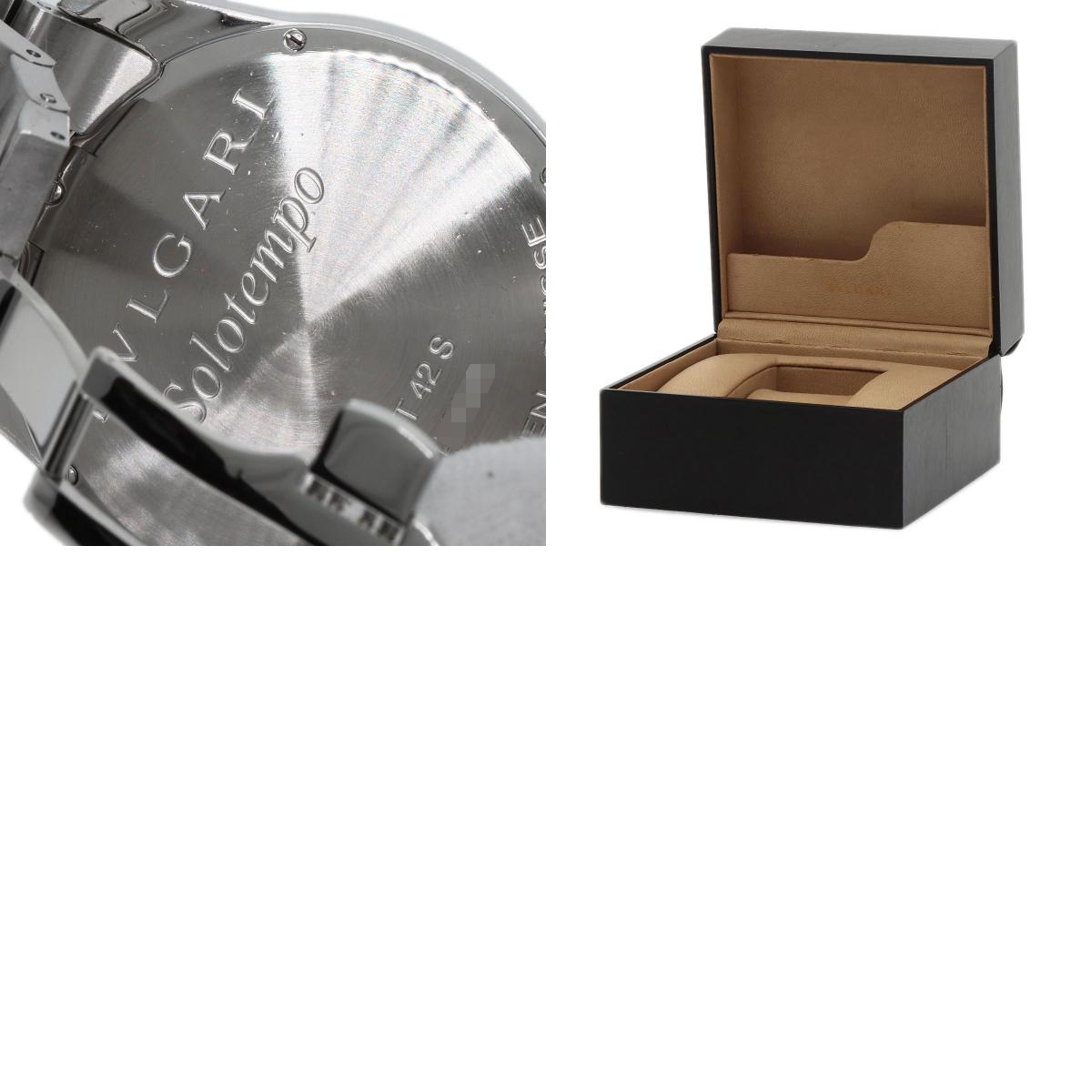 BVLGARI Solo tempo Watches ST42SS Stainless Steel/Stainless Steel mens