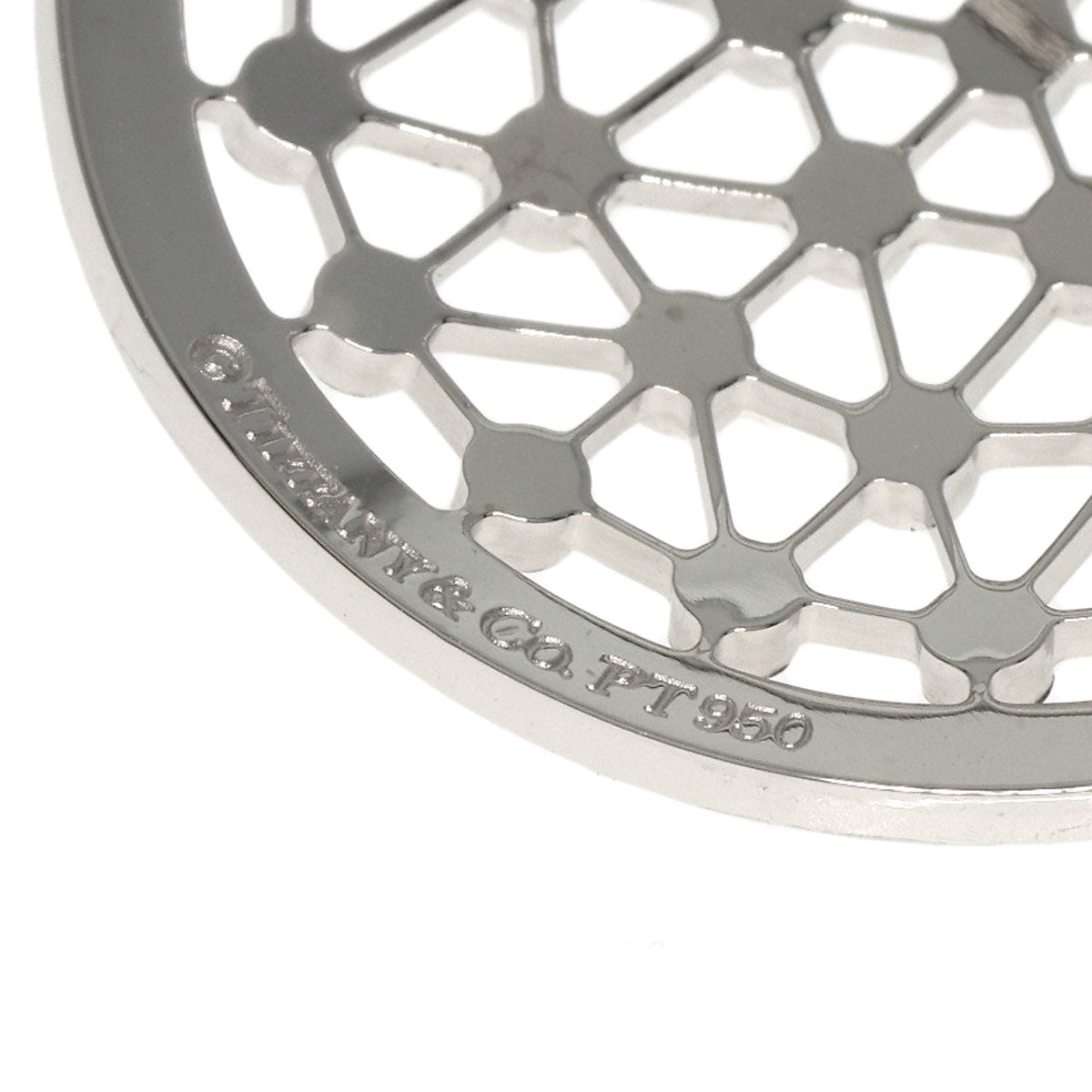 TIFFANY&Co. Brooch Voir Diamond Platinum PT950 Ladies