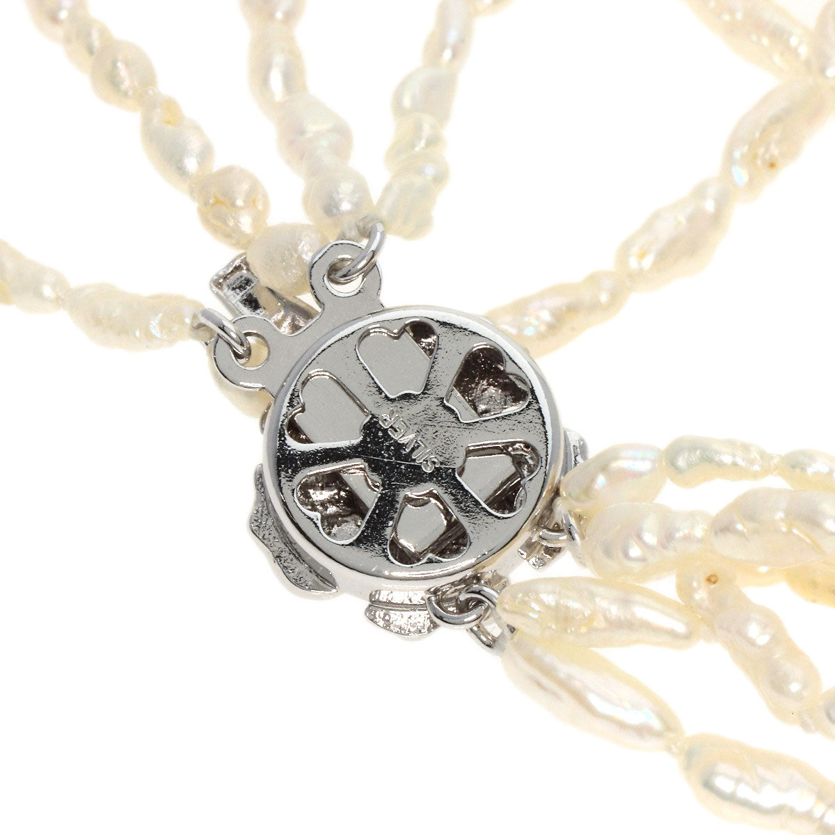 Keshi pearl Pearl Bracelet Silver 11.7g Ladies