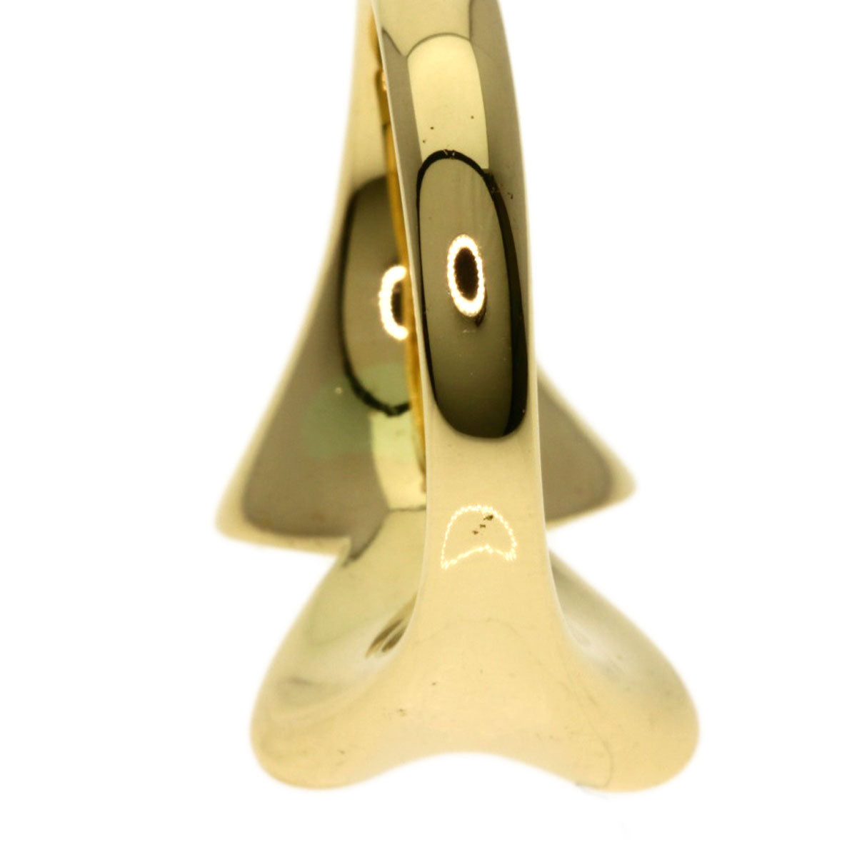 TIFFANY&Co. Ring Butterfly Shell K18 Yellow Gold Ladies