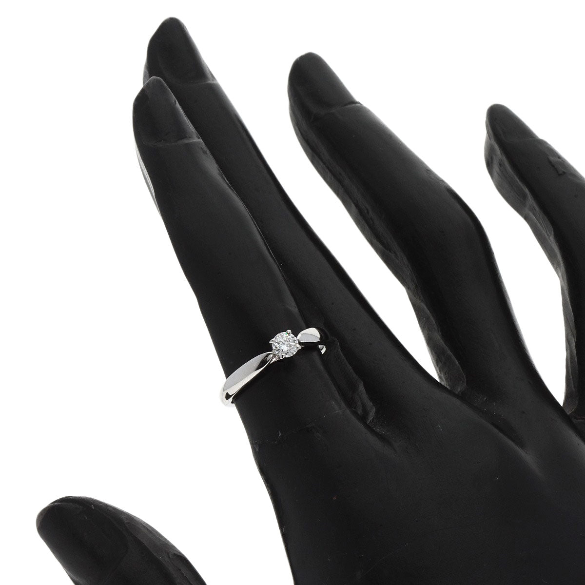 TIFFANY&Co. Ring Harmony Diamond Platinum PT950 Ladies