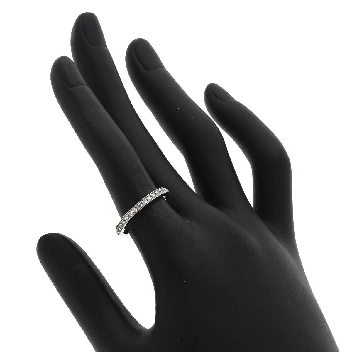 BVLGARI Ring Dedicata A Venezia Half Eternity Diamond #51 Platinum PT950 Ladies