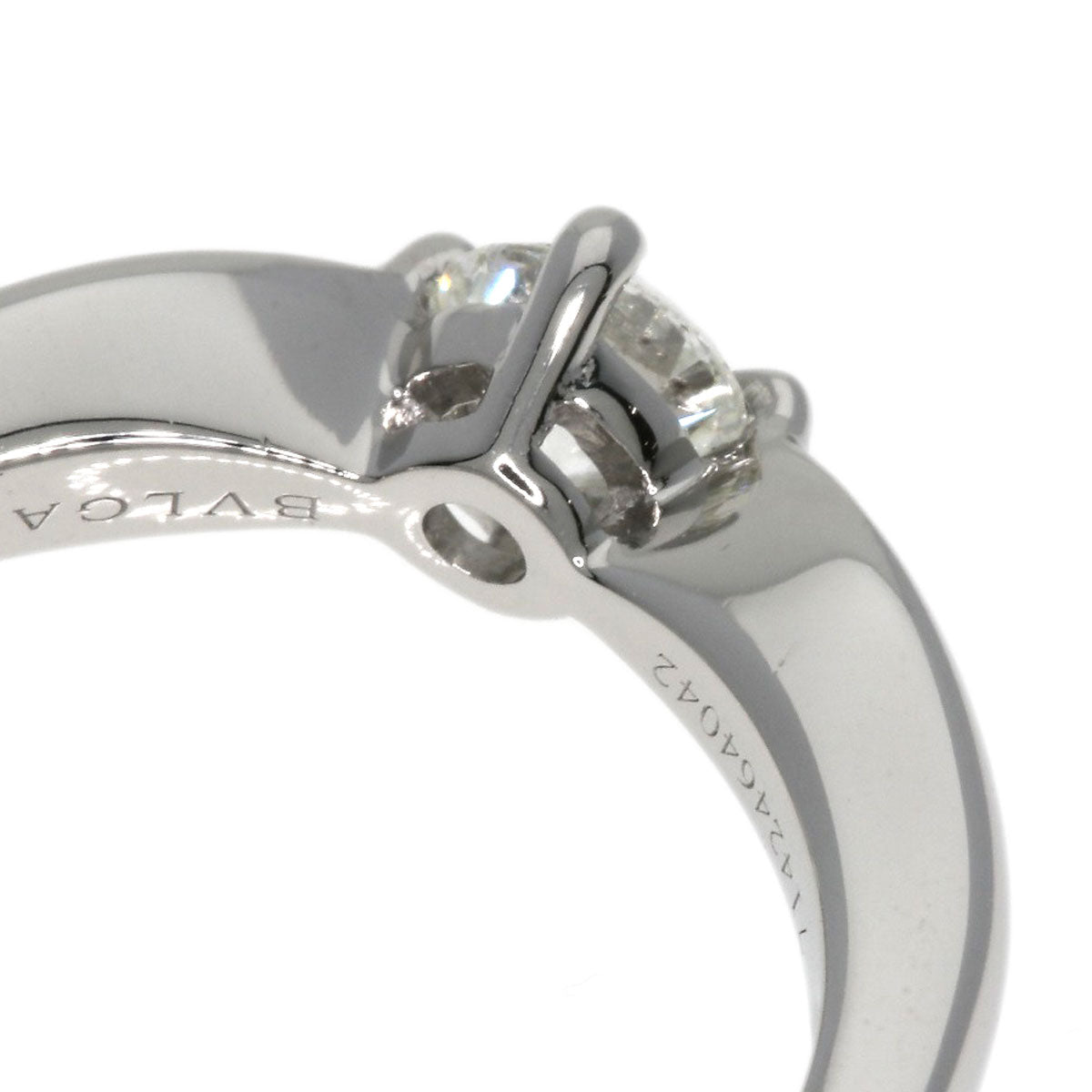 BVLGARI Ring Dedicated to Venice Diamond Platinum PT950 Ladies