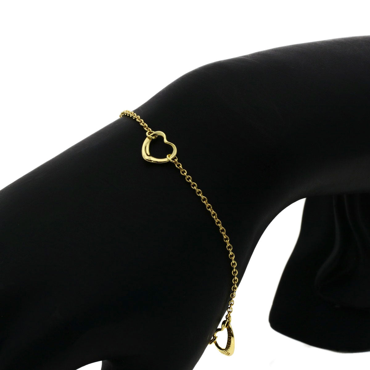 TIFFANY&Co. Bracelet Open heart K18 Yellow Gold Ladies