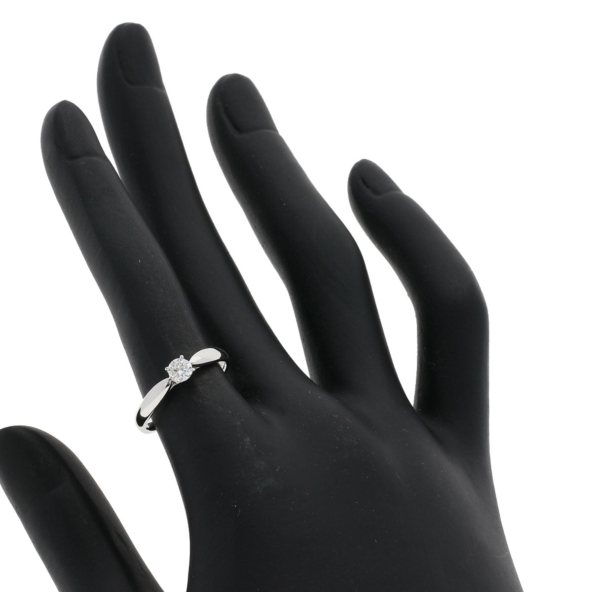 TIFFANY&Co. Ring Harmony Diamond Platinum PT950 Ladies