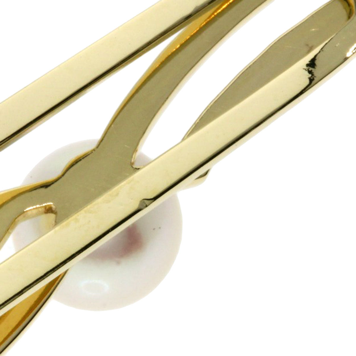 MIKIMOTO Tie pin Pearl Pearl K14 Yellow Gold mens