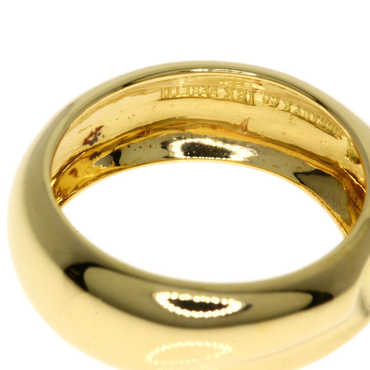 TIFFANY&Co. Ring Full heart K18 Yellow Gold Ladies