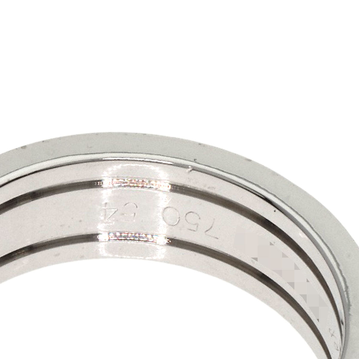 CARTIER Ring C2 Ring SM #54 K18 White Gold Ladies