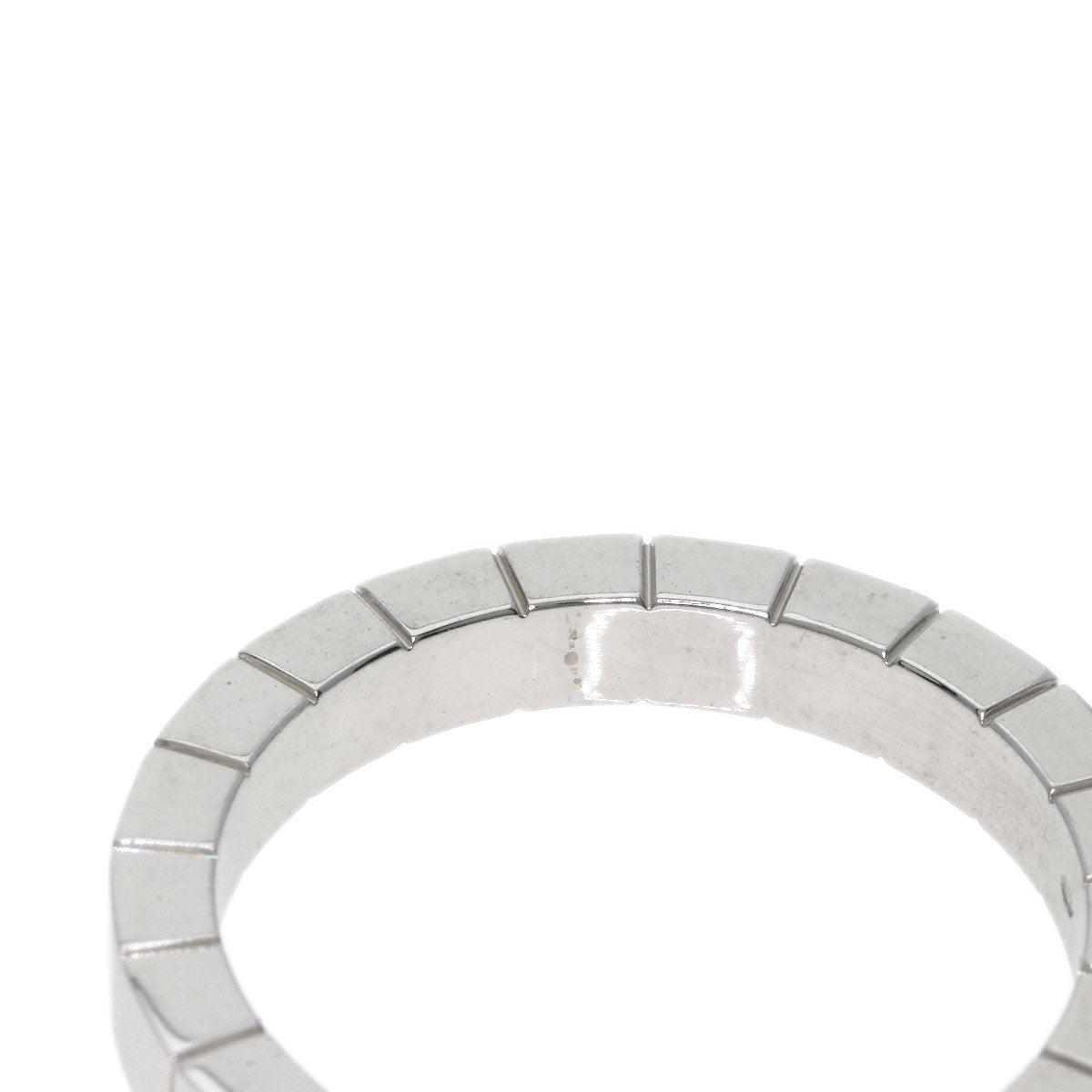 CARTIER Ring Lanier # 55 K18 White Gold Ladies