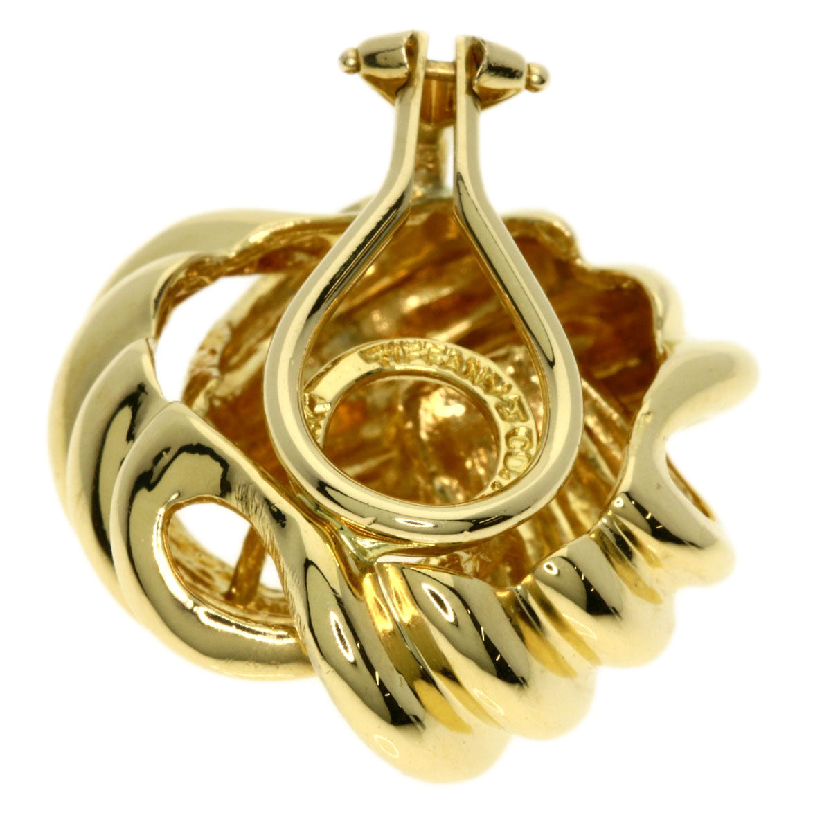 TIFFANY&Co. Earring Knot: One side only K18 Yellow Gold Ladies