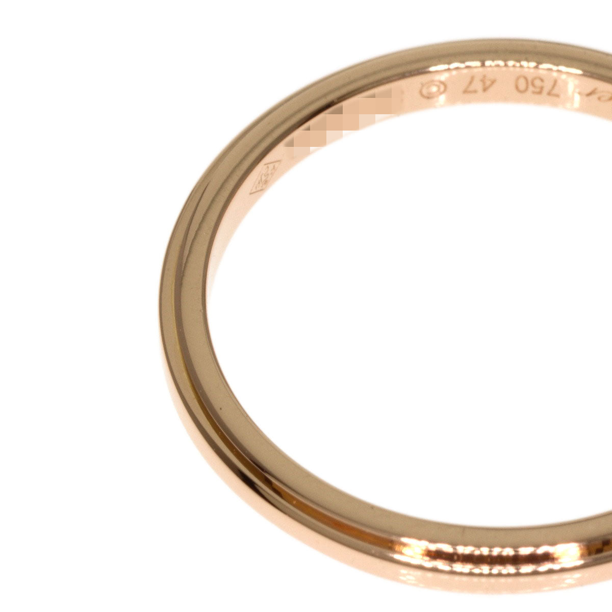 CARTIER Ring D'Amour Wedding #47 K18 Pink Gold Ladies