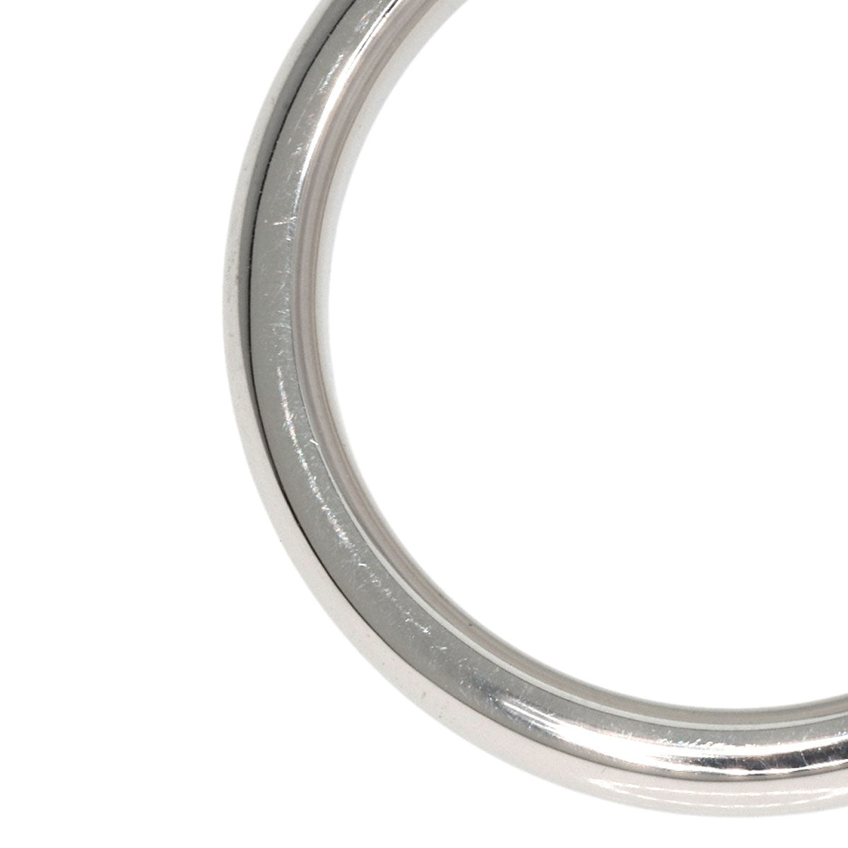 TIFFANY&Co. Ring Stacking Band 1P Diamond Platinum PT950 Ladies