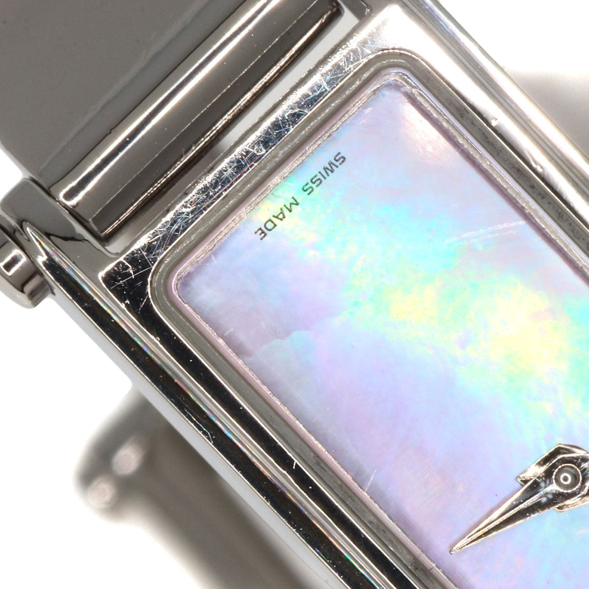 GUCCI Square face Watches 1500L Stainless Steel/Stainless Steel Ladies