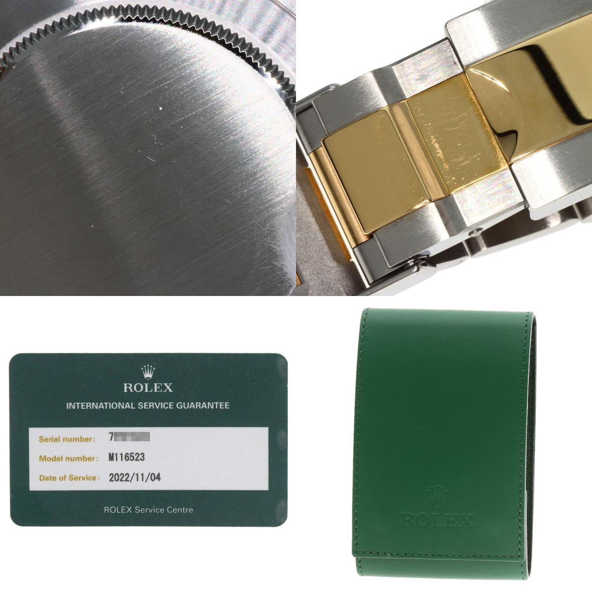 ROLEX Cosmograph Daytona Watches 116523 Stainless Steel/SSxK18YG mens