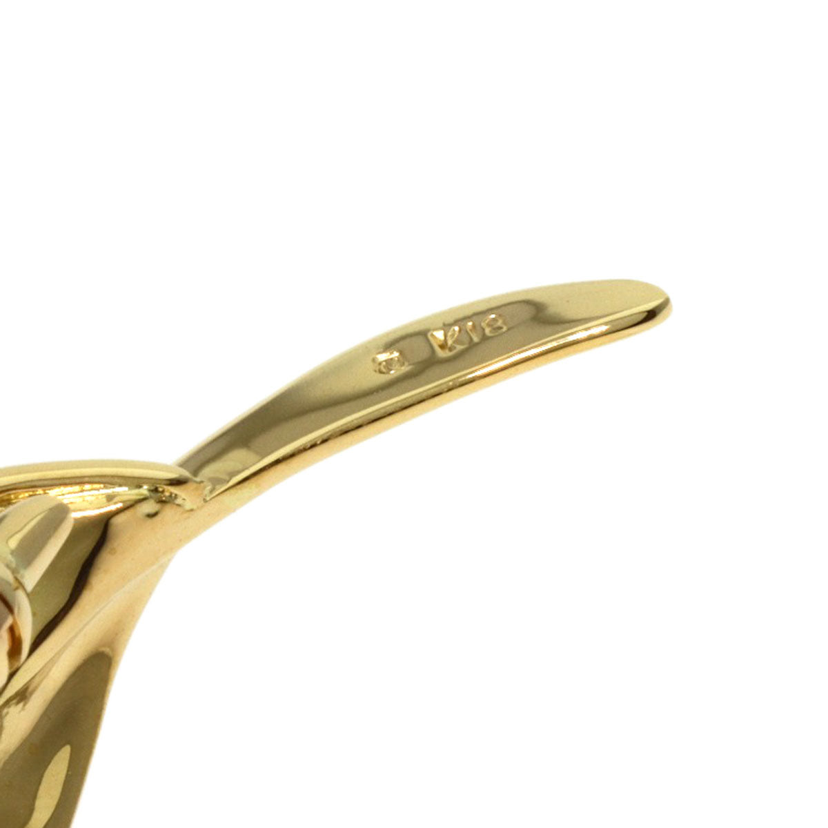 MIKIMOTO Brooch Flower Motif Pearl Pearl Brooch K18 Yellow Gold Ladies