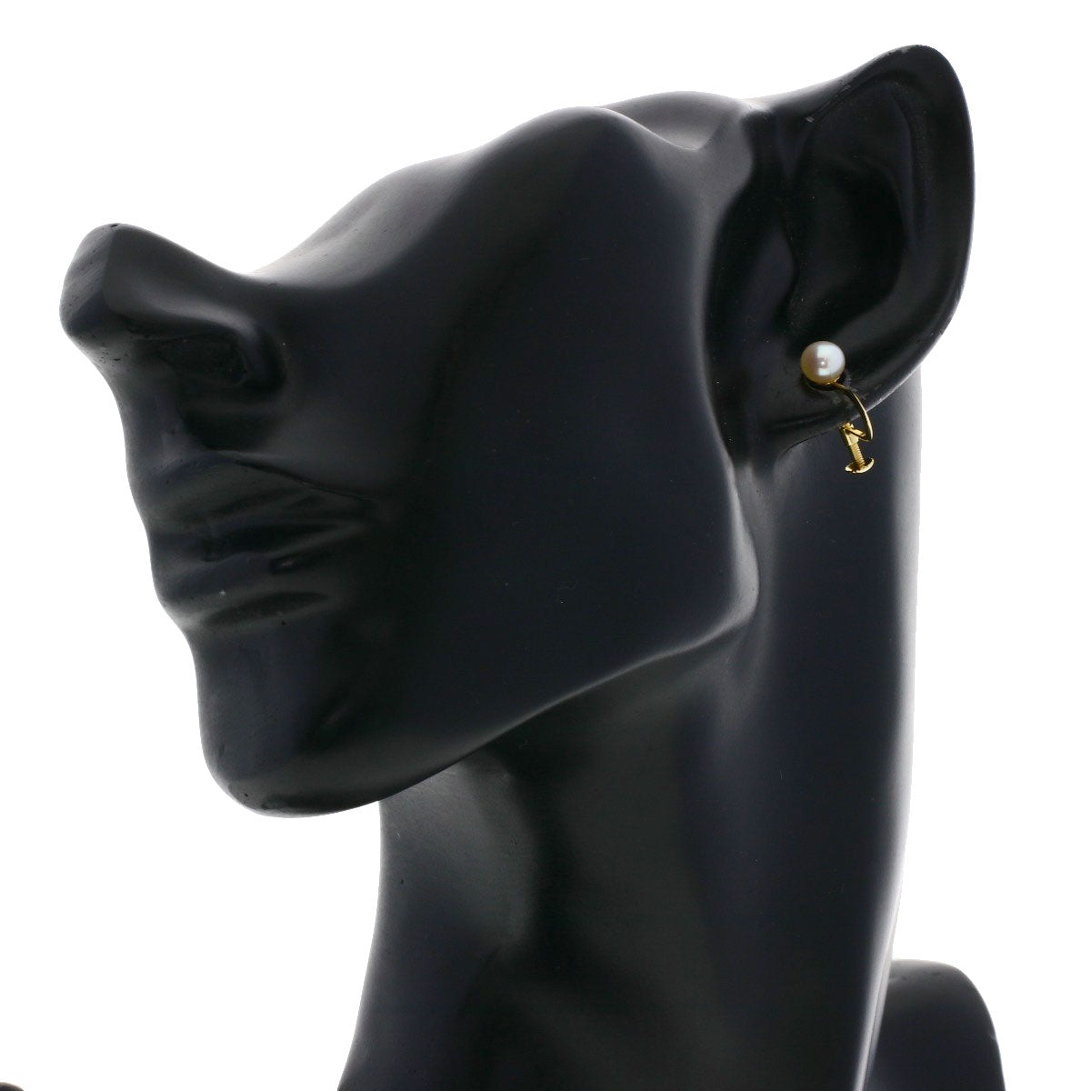 TASAKI Earring Pearl Pearl Earring K18 Yellow Gold Ladies