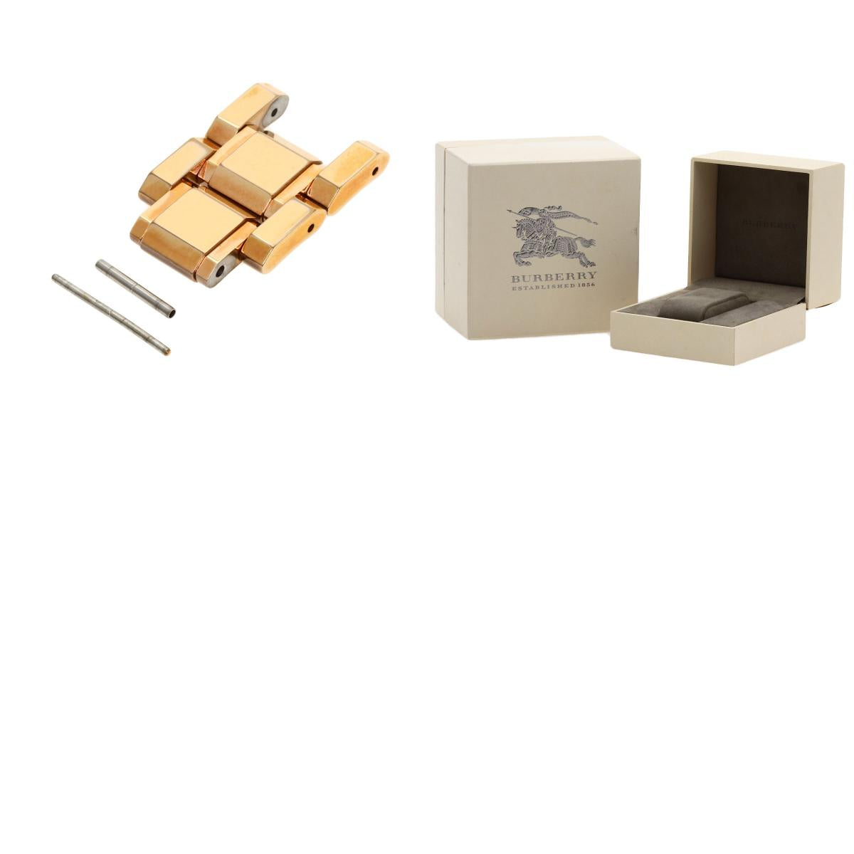 BURBERRY Round face Watches BU9104 Gold Plated/Gold Plated Ladies