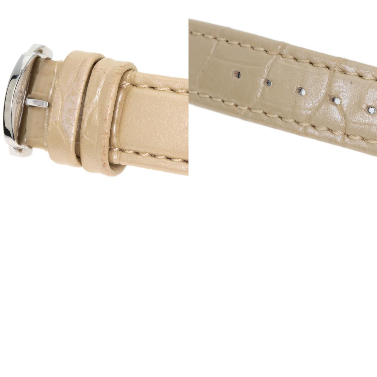 Baume & Mercier Diamant Watches 65488 Stainless Steel/Leather Ladies