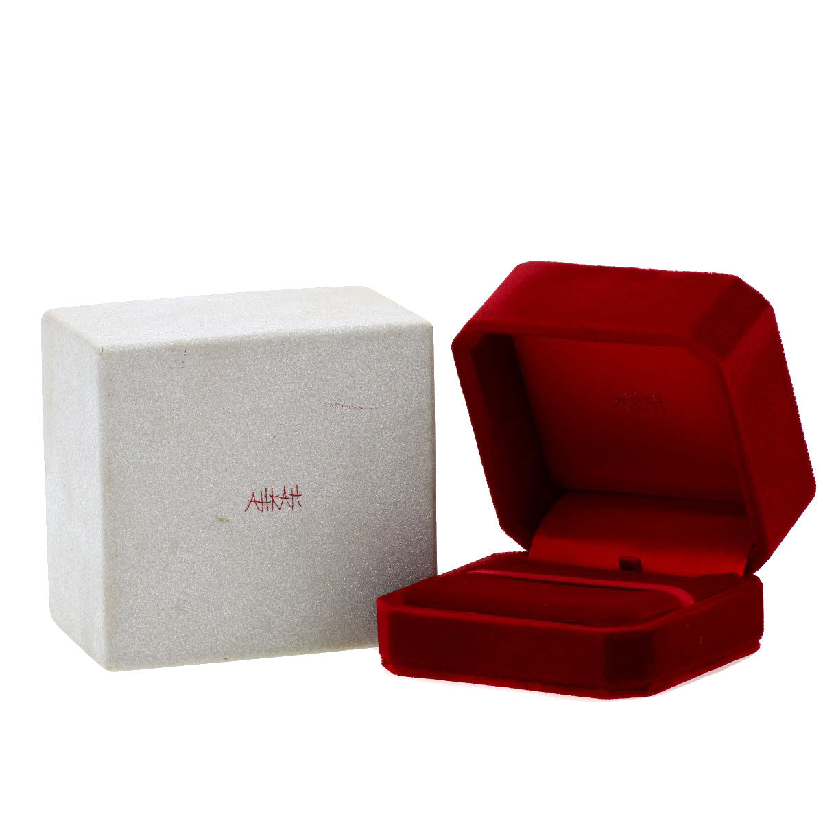 AHKAH Necklace Believe Heart Diamond K18 Yellow Gold Ladies