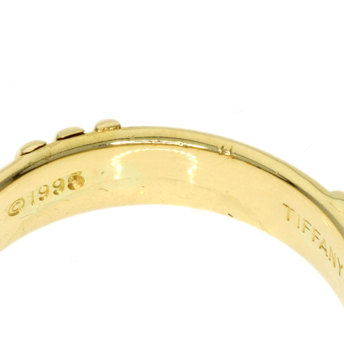 TIFFANY&Co. Ring Atlas K18 Yellow Gold Ladies