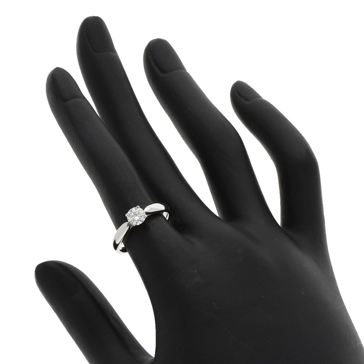 TIFFANY&Co. Ring Harmony Diamond Platinum PT950 Ladies
