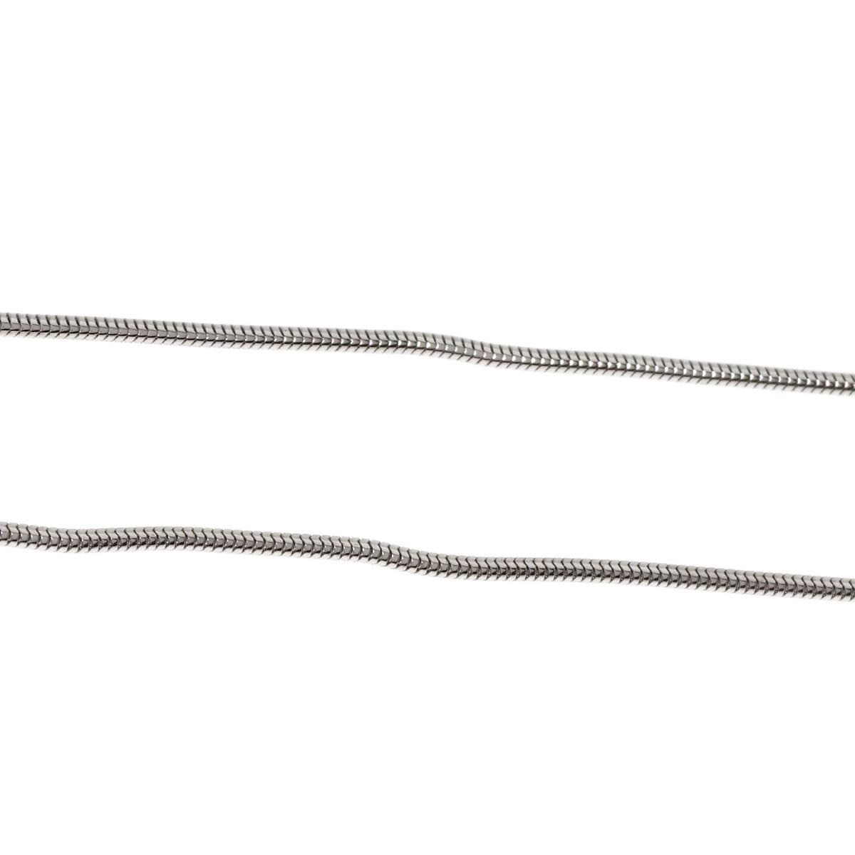 TIFFANY&Co. Necklace Atlas bar Diamond K18 White Gold Ladies